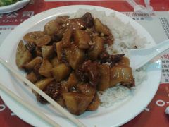 土豆牛肉盖饭-蜀留香火锅(西南角店)