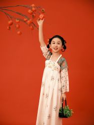 -后宫·古装汉服京剧儿童亲子全家福摄影