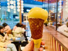 卡曼橘橙子雪芭-LUNEURS月乐诗·法式冰淇淋(北外滩来福士广场店)