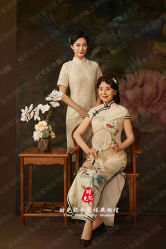 -时光纪亲子全家福照相馆(静安店母女写真父母纪念照)