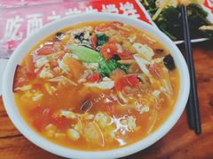 西红柿鸡蛋手工面-老陈婆手工面庄