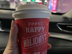 多明戈太妃榛果三重奏圣诞拿铁-Peet's 皮爷咖啡(陆家嘴中心店)