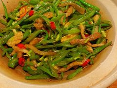 豆角回锅肉-又一福烤鸭·北京菜(东四店)