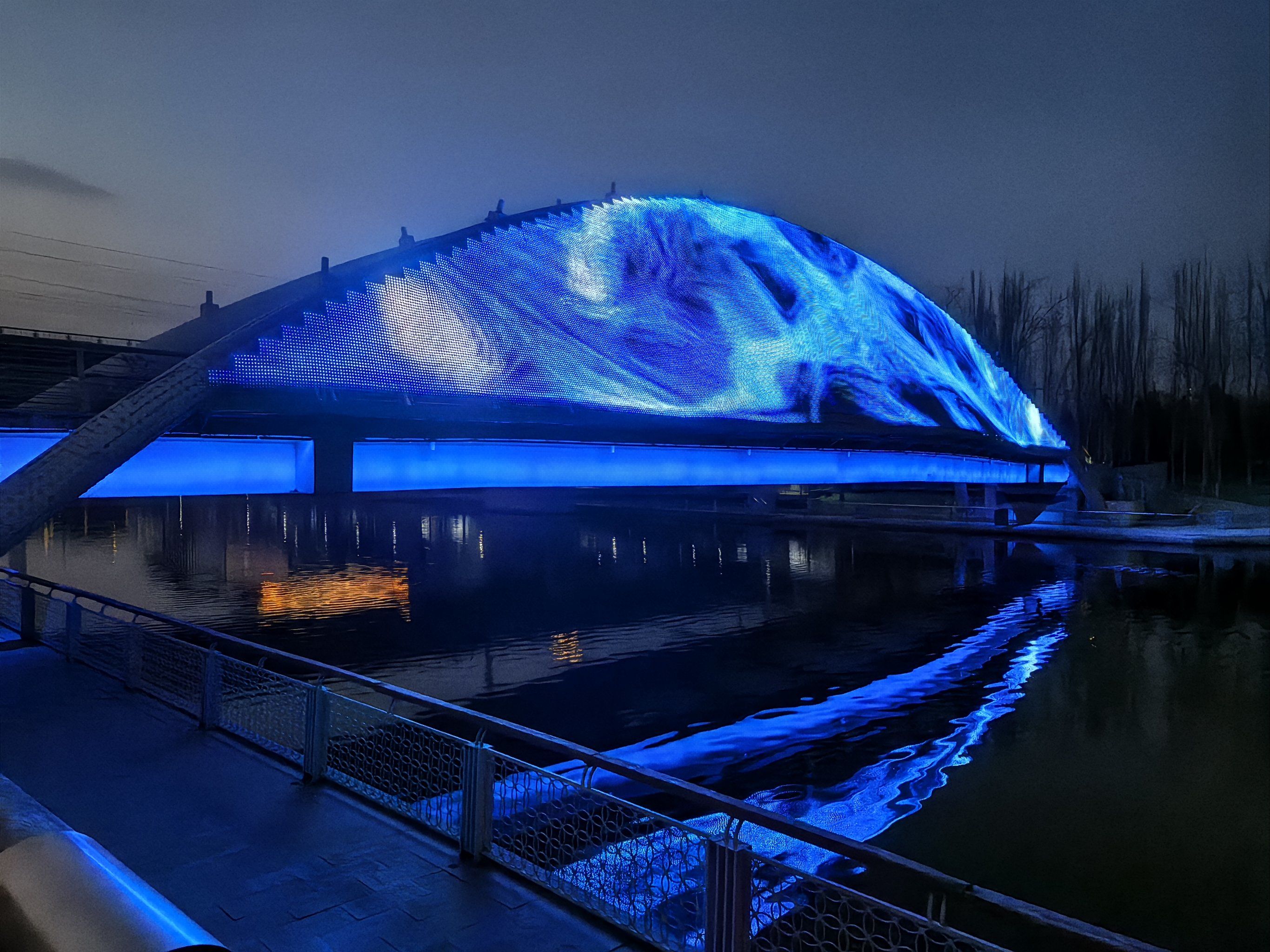 通惠河绚丽夜景