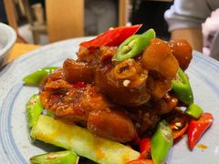 辣炒秘制滷猪蹄-静一餐厅·湖北菜(前门创始店)