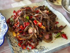 干煸鳝丝-周鱼鳅饭店