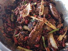 主打的干锅鸭头-安诚居干锅鸭头(八角店)