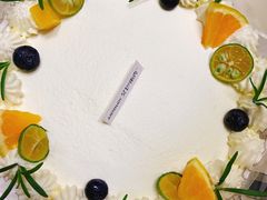 极简风动物奶油主题蛋糕-艾加柒克蛋糕茶歇甜品台(春熙路店)