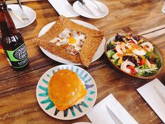 熏肉鸡蛋芝士奶油蘑菇可丽饼-RAC BAR(安福路店)