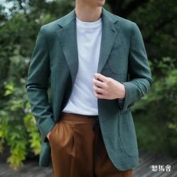 点击看大图 -怒马会 全麻衬西装高级定制