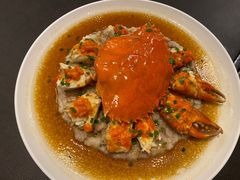 和乐蟹蒸手剁肉饼-广州文华东方酒店·江-由辉师傅主理