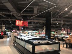 自助取餐区-盒马鲜生(新都心店)