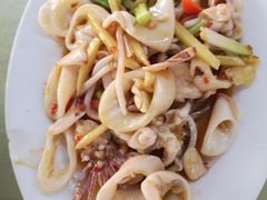 姜葱炒鱿鱼-惠来大排档(联创商业街店)