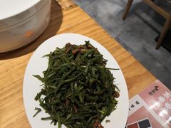 鲜豆角炒肉丝-姥姥家春饼店(惠新东街店)