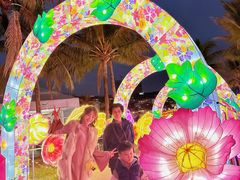 -欢乐海岸椰林沙滩-2025湾区超级灯会