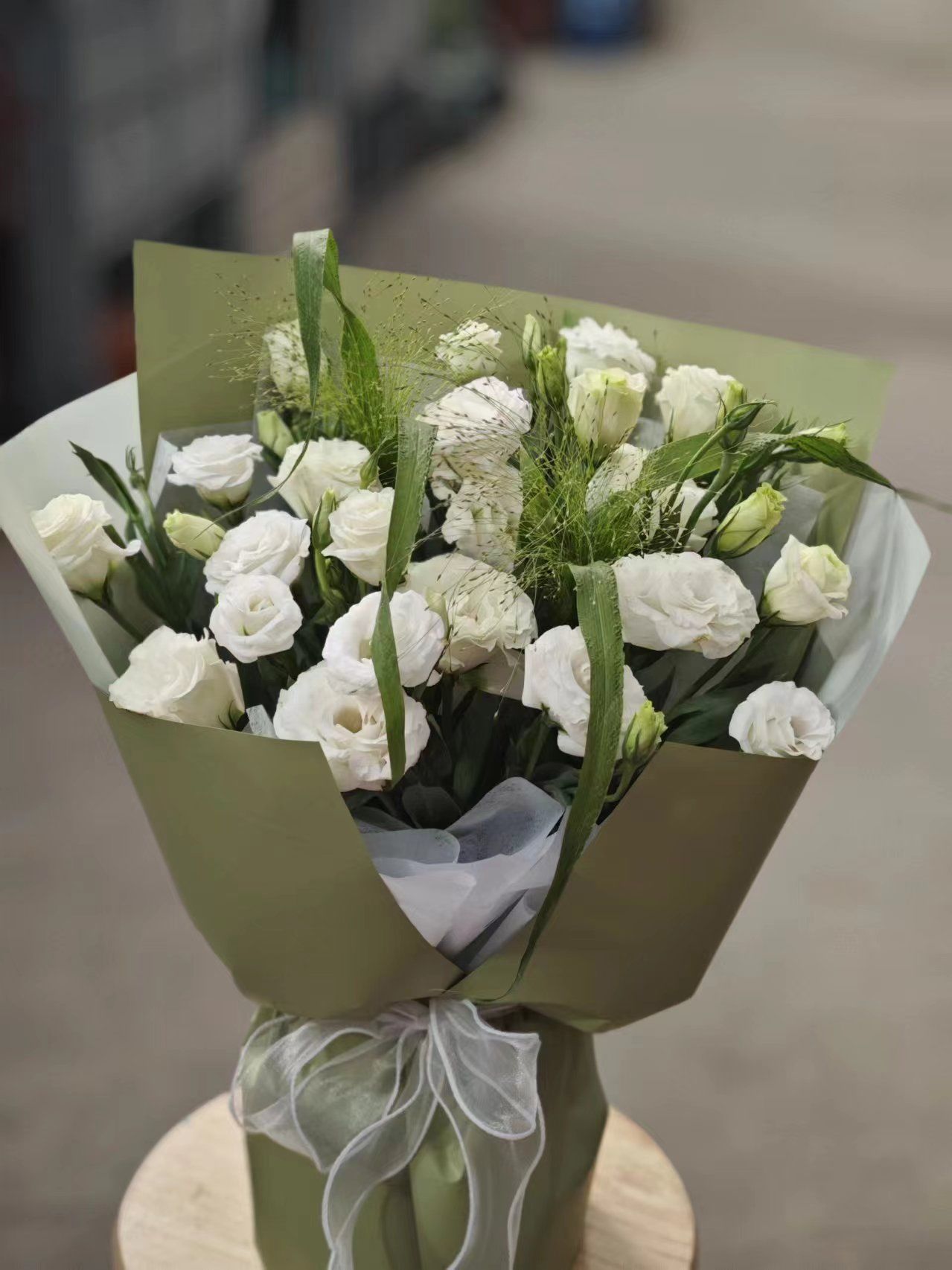 客订洋桔梗花束