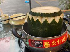 鲍鱼鸡冬瓜盅-尚竹阁冬瓜盅·18年地标美食(平洲店)