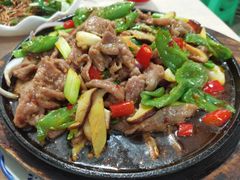 铁板牛肉-洪霞餐馆