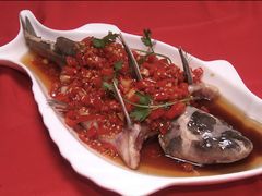 剁辣椒蒸回头鱼-湖南人家·家传湖南菜(水围店)