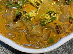 黄瓜拌拉皮-华盛园卷子王农家菜水库鱼