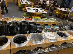 自助调料区-星湖特色餐厅· 三岔湖环球融创天堂洲际酒店