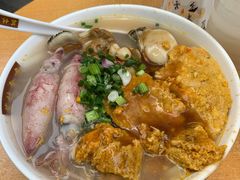 蟹黄膏牛筋腩生蚝捞面-荔林食店(西华路店)
