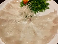 生鱼片-玄品河豚(那覇國際通里之関)