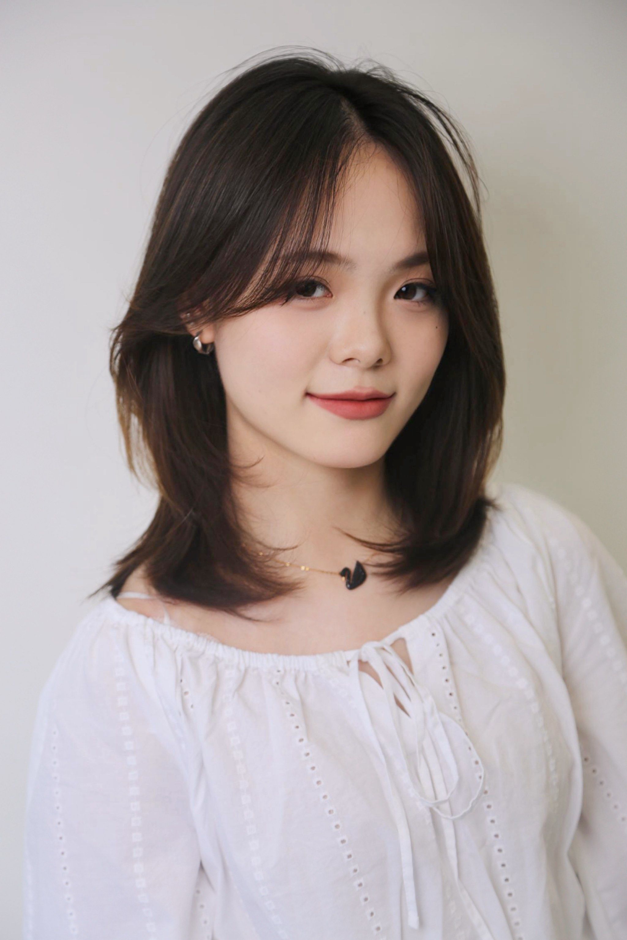 中长发的清新日常