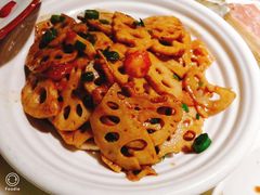 绿茶小炒藕片-绿茶餐厅(西单老佛爷店)
