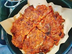 泡菜饼-富乐满韩国正宗炸鸡韩国料理(虹泉路店)