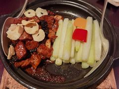 有机芥蓝啫雪花牛肉-广州柏悦酒店·悦景轩·粤菜餐厅