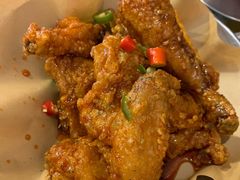 甜辣味鸡翅-富乐满韩国正宗炸鸡韩国料理(虹泉路店)