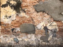 -槟城街头艺术街区