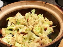爆香啫啫花菜-汤城小厨•粤菜•靓汤(苏州街店)