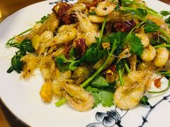 椒盐太湖白虾-灵福缘私房菜·农家菜(拈花湾·灵山大佛必推店)