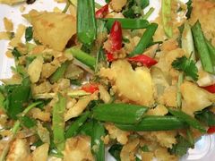 小葱拌鹅蛋-老爷子原味蒸饺(总店)