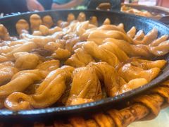 大公鸡粘卷子-华盛园卷子王农家菜水库鱼