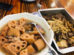 骨筒煲淋莲藕-潮喜竹溪荔湖酒家(荔枝湾店)