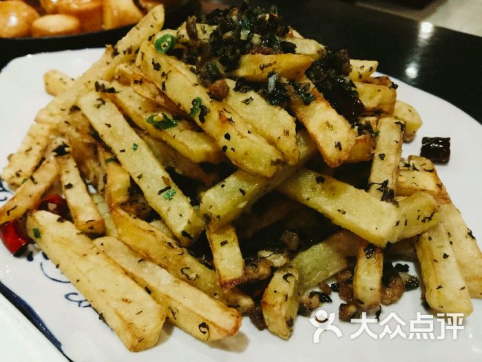 阿辣正传时尚川菜火锅(阿里山路店)干煸土豆条图片 - 第35张