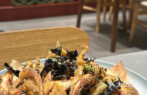 Basil Salted Squid Rings