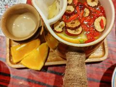 橙香酒酿-沙胆彪炭炉牛杂煲(上海日月光广场店)