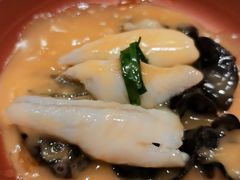 蟹油糟熘丹山黄鱼脯-新光酒家·河豚·海鲜·蟹料理(浦东店)