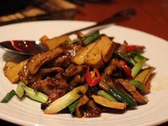 尖椒豆豉炒猪突-镇江苏宁万豪酒店-苏筵中餐厅
