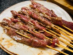 湿辣牛肉（七分熟）-何妹湿辣牛肉·粤式烧烤砂煲(桂雅路店)