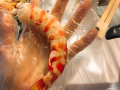 花竹虾-鲜入围煮花胶鸡海鲜火锅