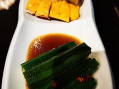 白切鸡秋葵-北京海湾半山酒店-加咖啡西餐厅