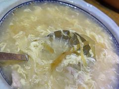 榨菜肉丝疙瘩汤-阿洪锅贴王(小吃城店)