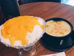 芒果牛奶绵绵冰芒果-糖纸甜品(印象城店)