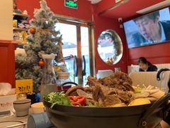 辣白菜脊骨火锅-韩香福脊骨汤锅(上杭路店)