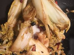 煲仔豆豉娃娃菜-绿茶餐厅(广州天河城店)